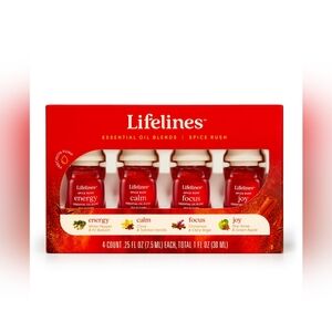 4pk Essential Oil Blends - Spice Rush - Lifelines